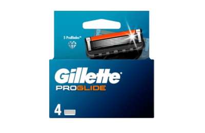 GILLETTE Fusion ProGlide Razor Blades, 4 Pack